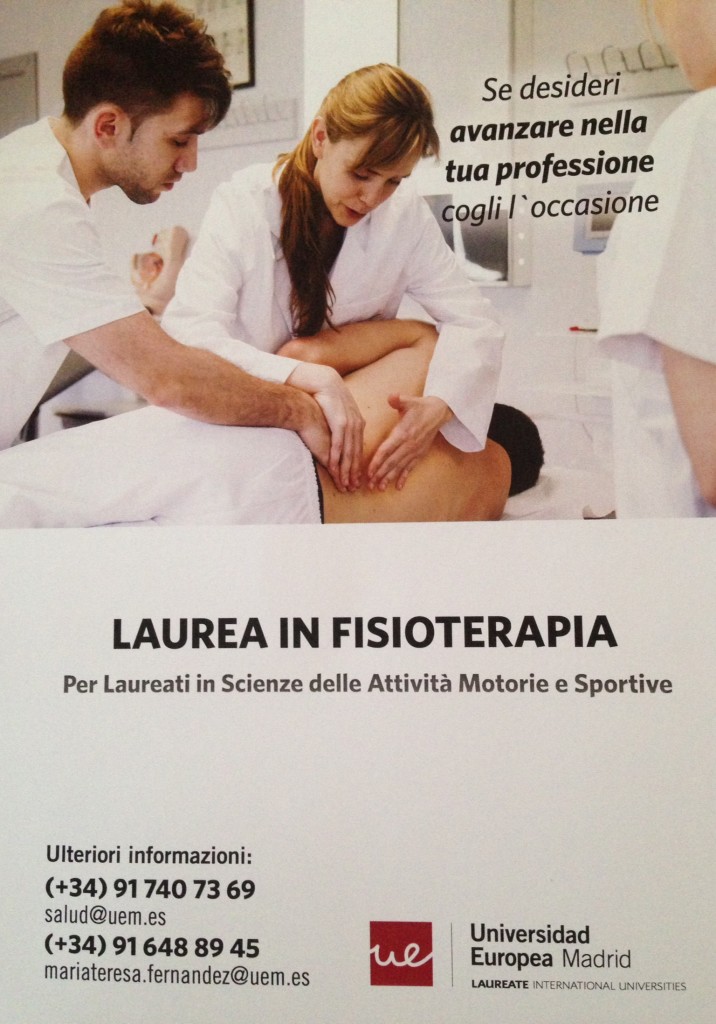 LAUREA IN FISIO A MADRID 1